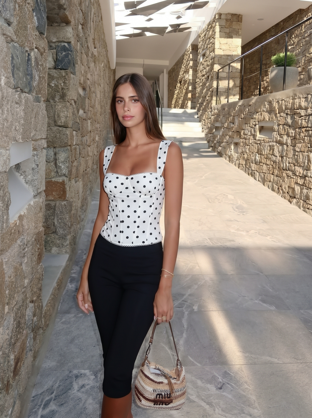 Polka Dot Corset