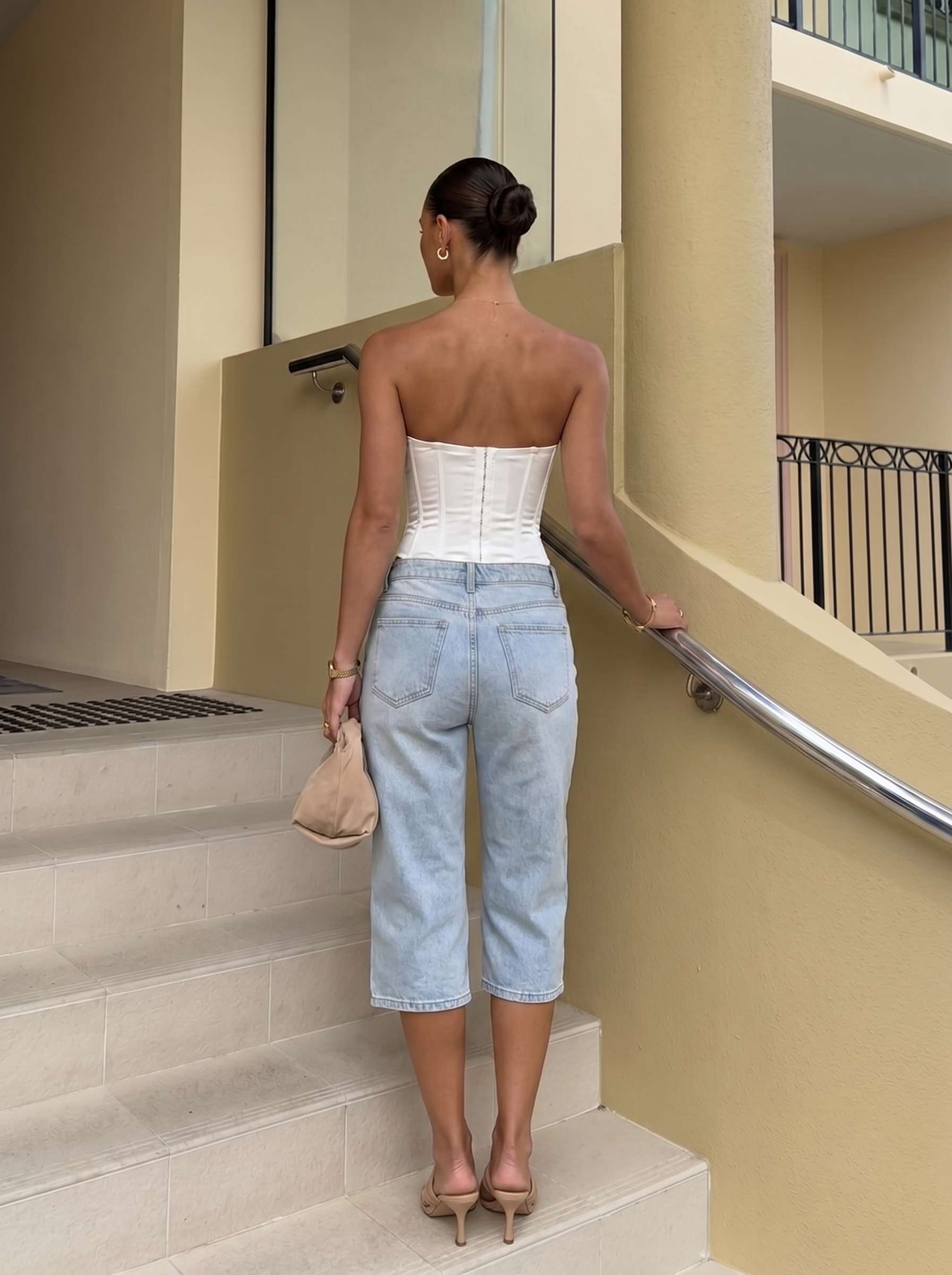 Corset blanc
